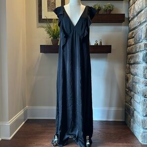 H&M WOMEN’S FLOUNCE MAXI DREES